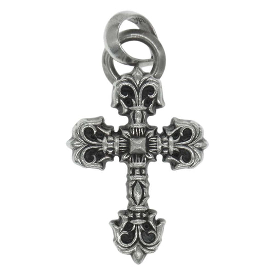 CHROME HEARTS クロムハーツ（原本無） フィリグリークロスペンダント wベイル シルバー系【中古】