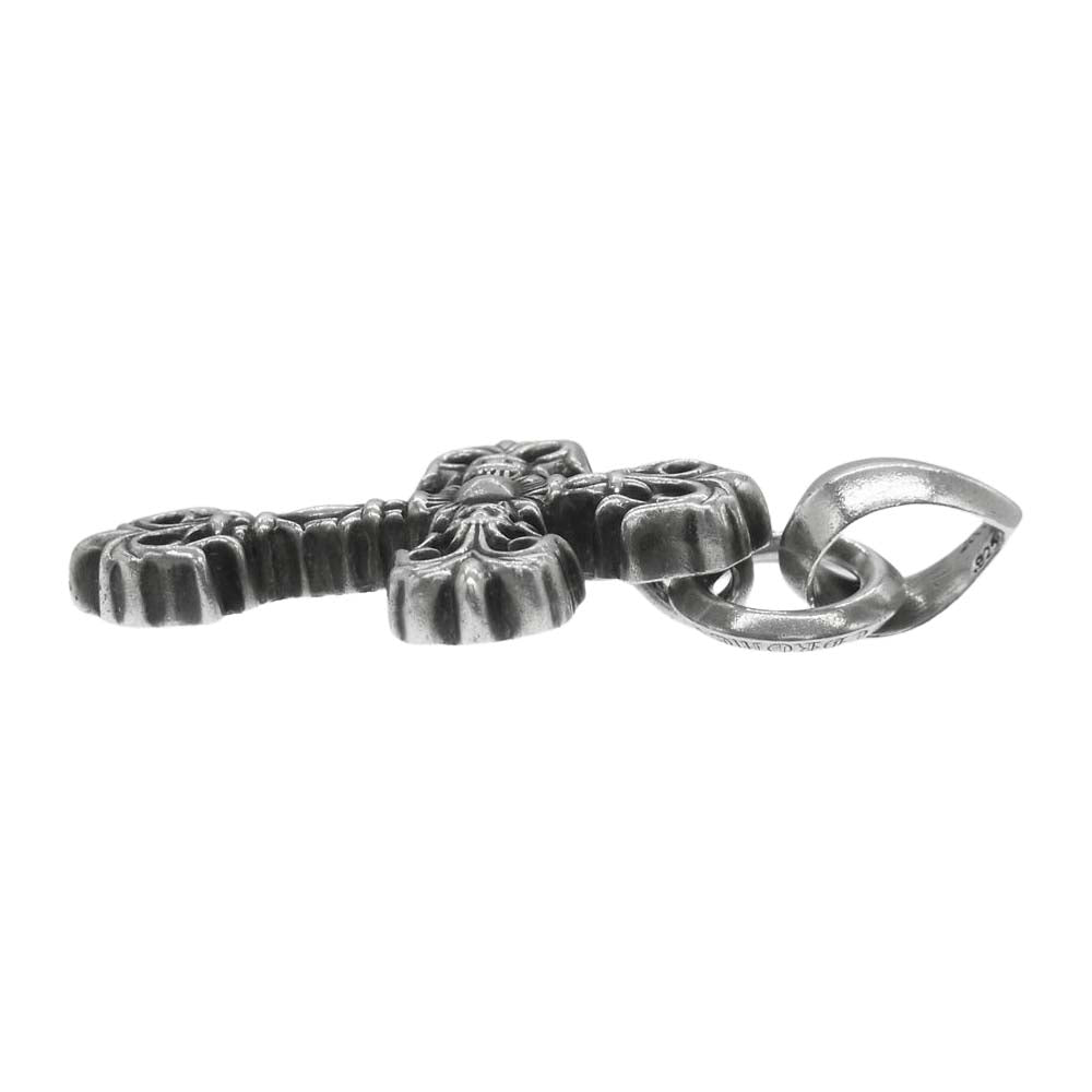 CHROME HEARTS クロムハーツ（原本無） フィリグリークロスペンダント wベイル シルバー系【中古】