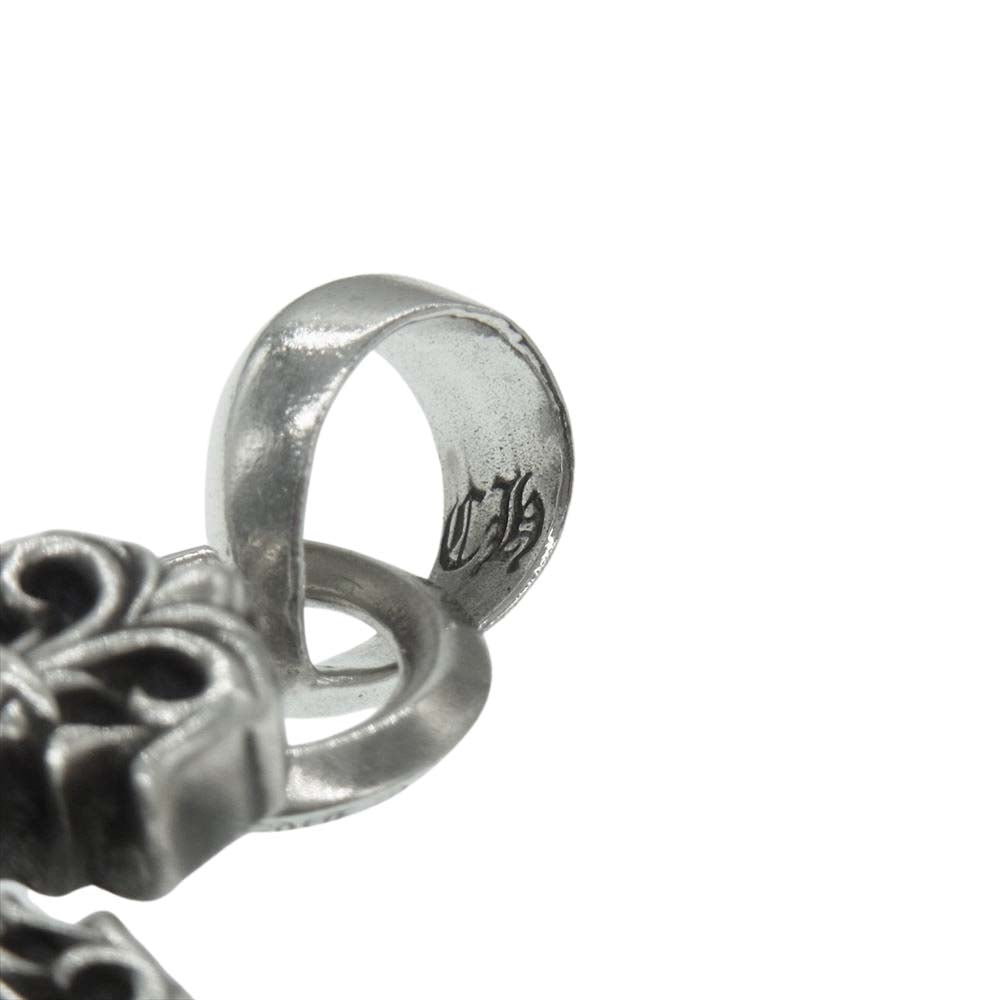 CHROME HEARTS クロムハーツ（原本無） フィリグリークロスペンダント wベイル シルバー系【中古】