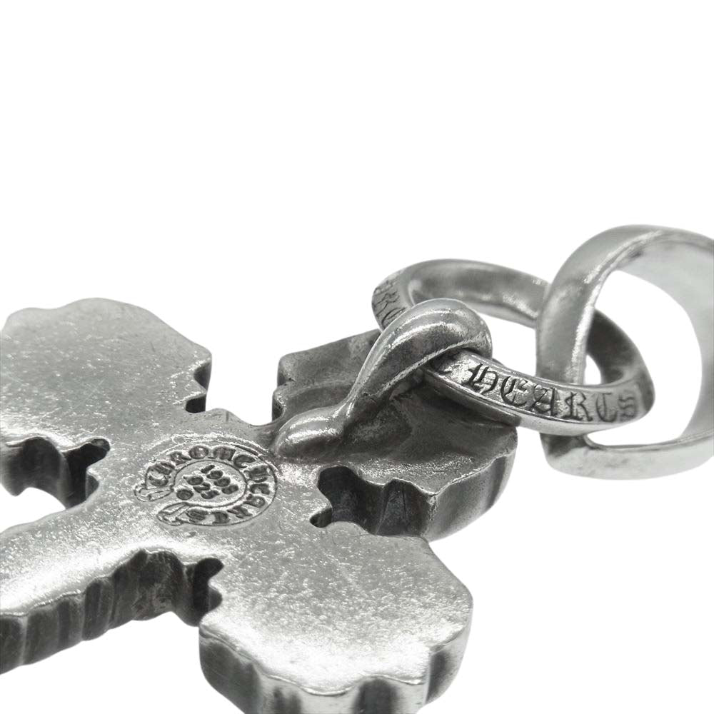 CHROME HEARTS クロムハーツ（原本無） フィリグリークロスペンダント wベイル シルバー系【中古】