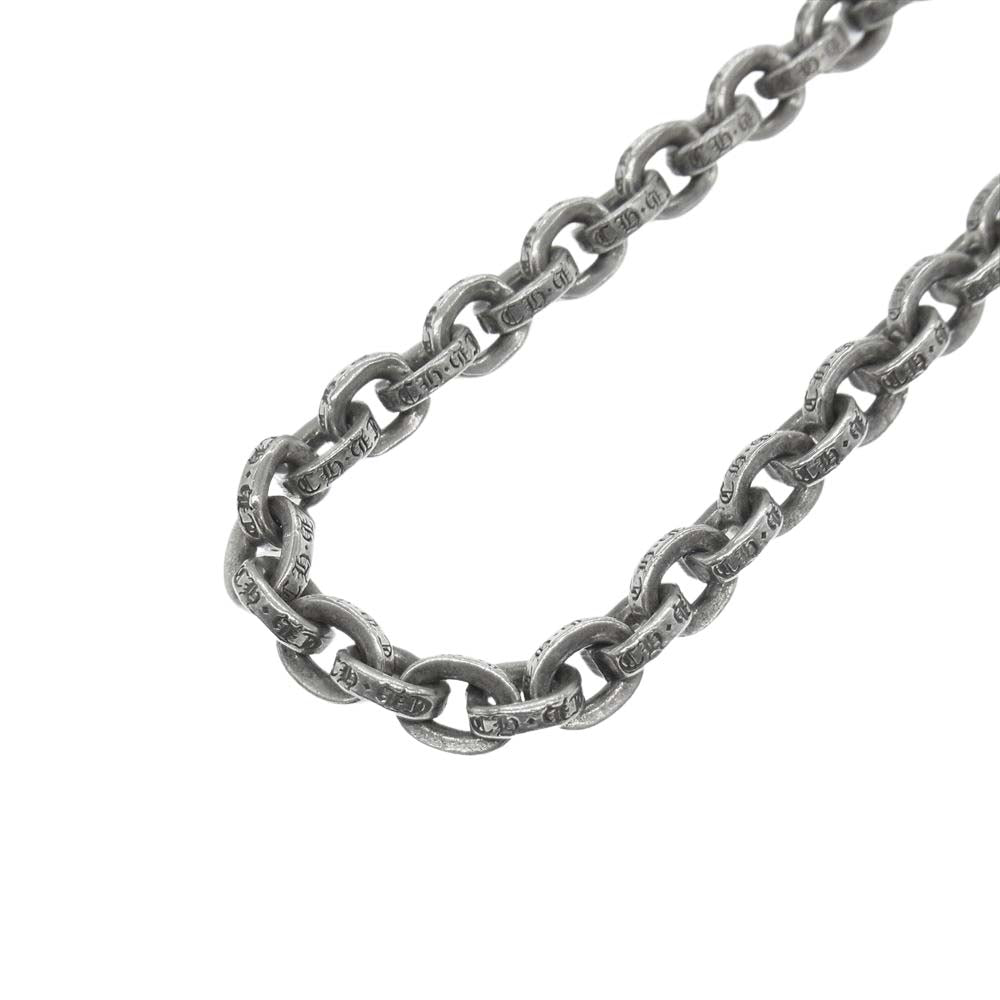 CHROME HEARTS クロムハーツ（原本無） PAPER CHAIN 24inch ペーパーチェーン ネックレス シルバー系【中古】