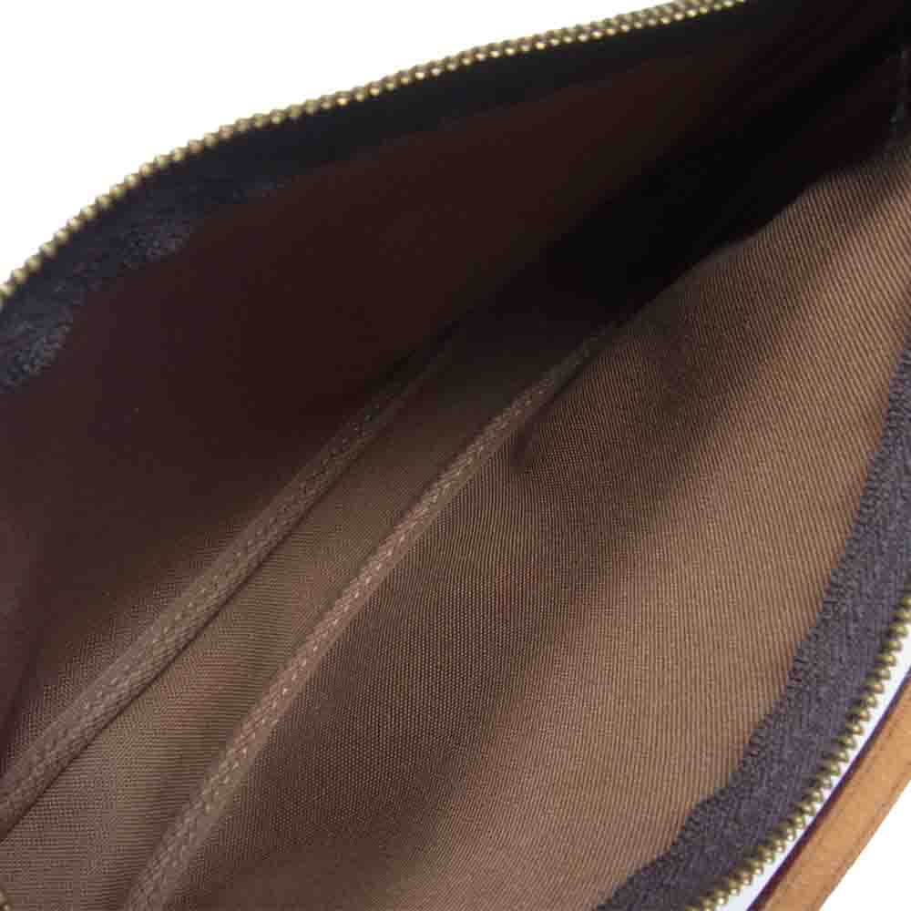 LOUIS VUITTON ルイ・ヴィトン M40712 ポシェット アクセソワール バッグ ダークブラウン系【中古】