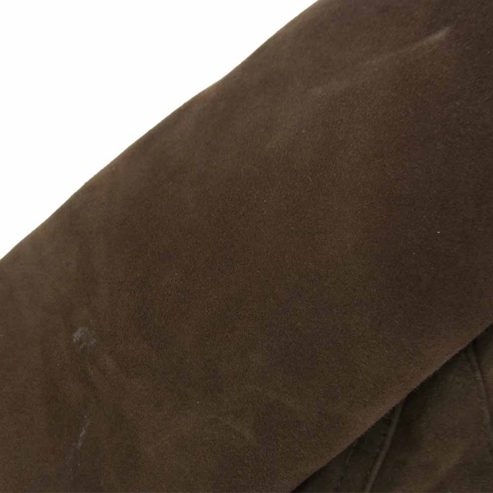 Eddie Bauer エディー・バウアー 01 9743 スカイライナー スエード ダウンジャケット ブラウン系 M【中古】