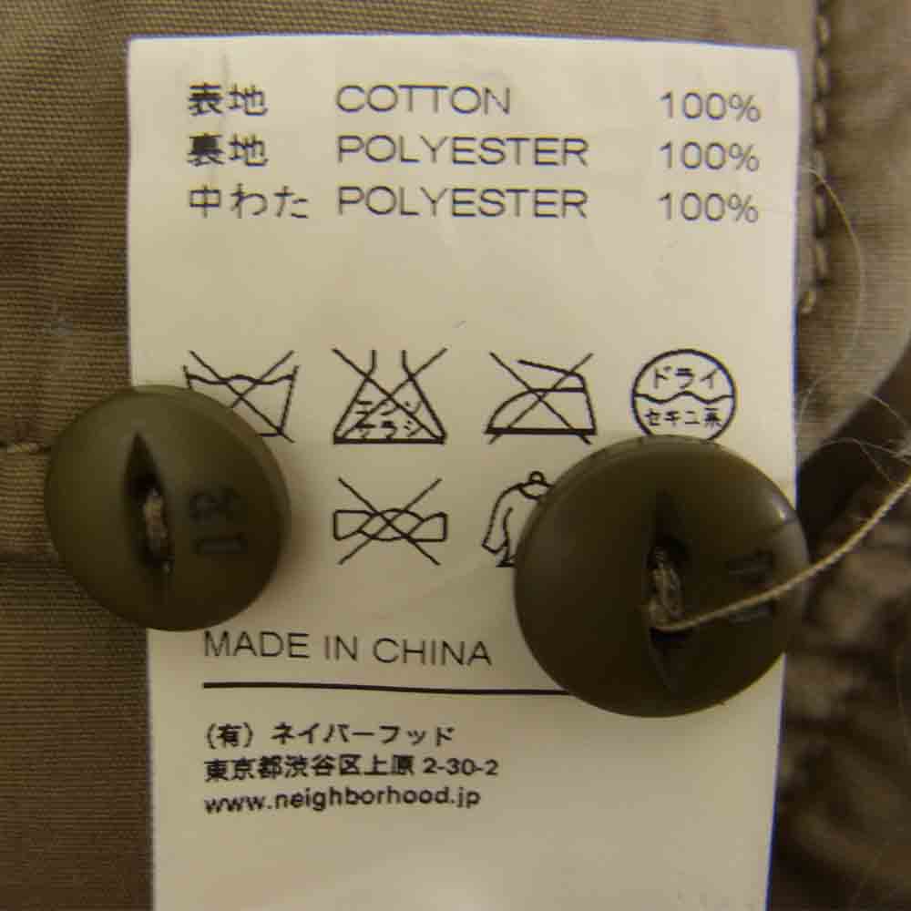 NEIGHBORHOOD ネイバーフッド 112TSNH-SHM02 BROOK/C-DOWN SHIRT.LS ベージュ系 S【中古】