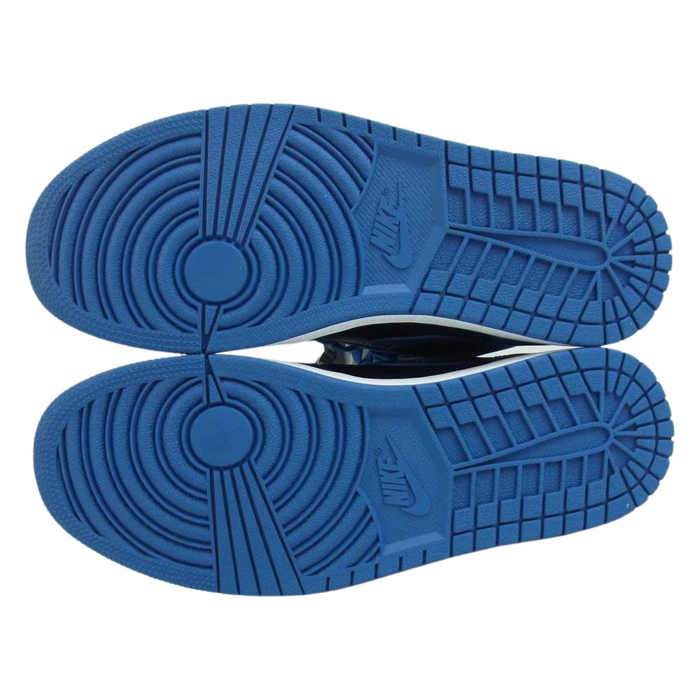 NIKE ナイキ 555088-404 AIR JORDAN1 エア ジョーダン 1 レトロ HIGH OG Dark Marina Blue ブルー系 ブラック系 28.5cm【新古品】【未使用】【中古】