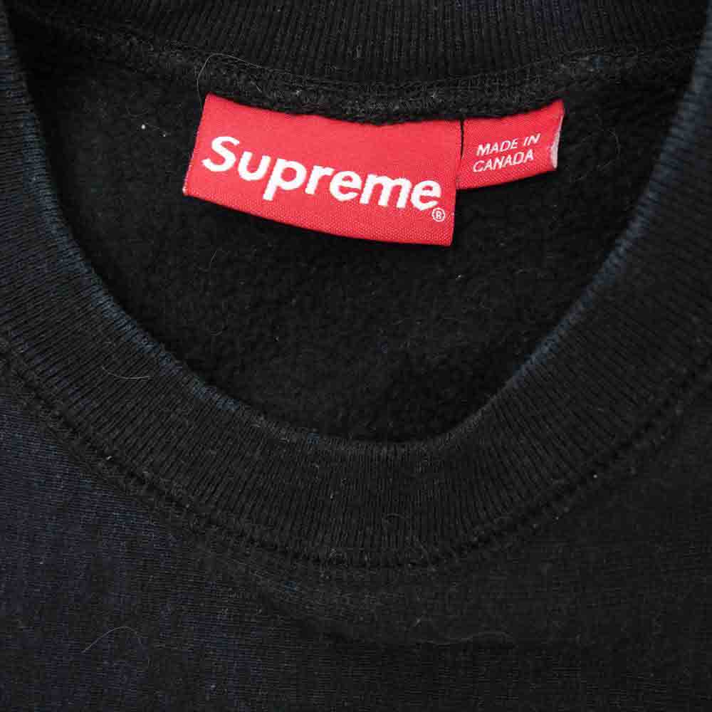 Supreme シュプリーム 16AW Brush Script Crewneck クルーネック スウェット ダークネイビー系 M【中古】