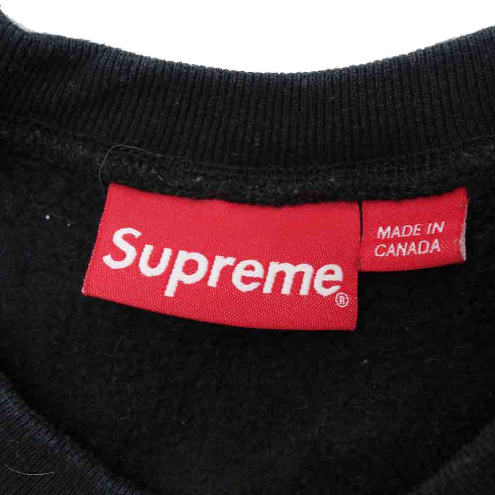 Supreme シュプリーム 16AW Brush Script Crewneck クルーネック スウェット ダークネイビー系 M【中古】