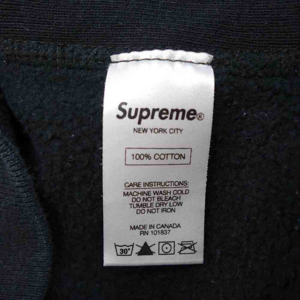 Supreme シュプリーム 16AW Brush Script Crewneck クルーネック スウェット ダークネイビー系 M【中古】