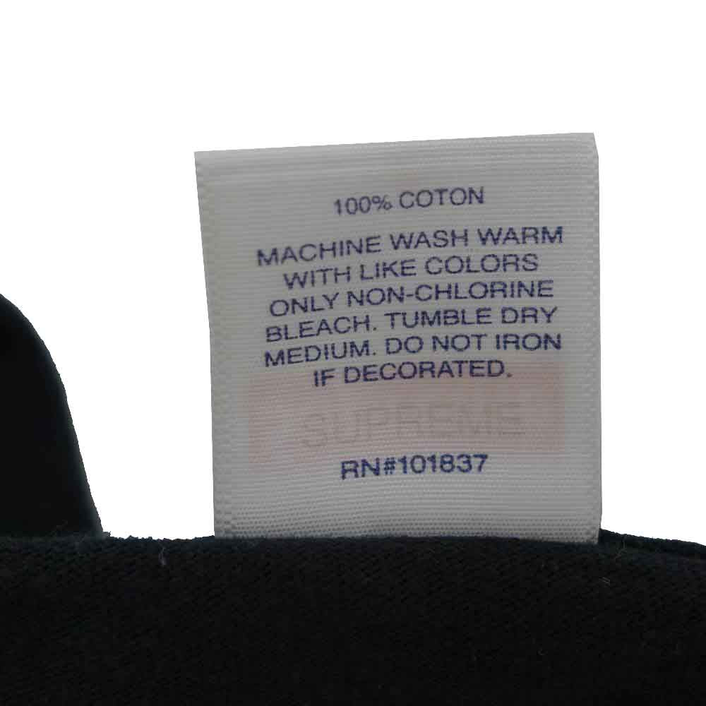 Supreme シュプリーム 19AW Bandana Box Logo Tee バンダナ ボックス ロゴ 半袖Tシャツ ブラック系 S【中古】