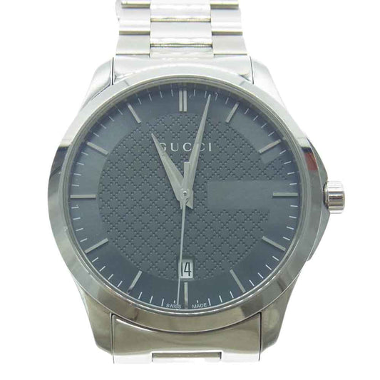 GUCCI グッチ 126.4 G タイムレス リスト ウォッチ 腕時計 シルバー系【中古】