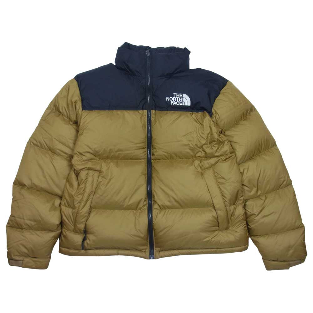 THE NORTH FACE ノースフェイス 843098 US規格 1996 RETRO NUPTSE JACKET レトロ ヌプシジャケット ダウンジャケット ベージュ系 M【中古】