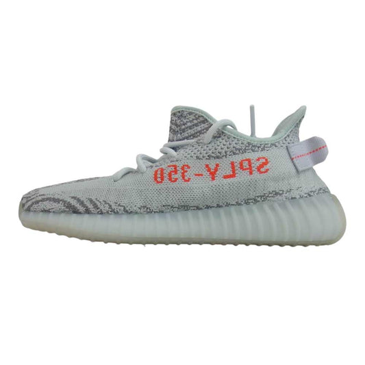 adidas アディダス B37571 YEEZY BOOST 350 V2 BLUE TINT イージーブースト スニーカー ライトグレー系 27㎝【極上美品】【中古】