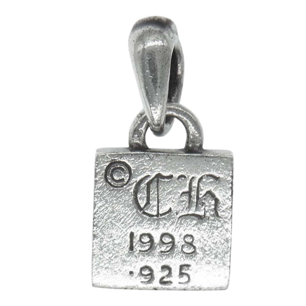 CHROME HEARTS クロムハーツ（原本無） フレームド CHプラス ダイヤ チャーム シルバー系【中古】