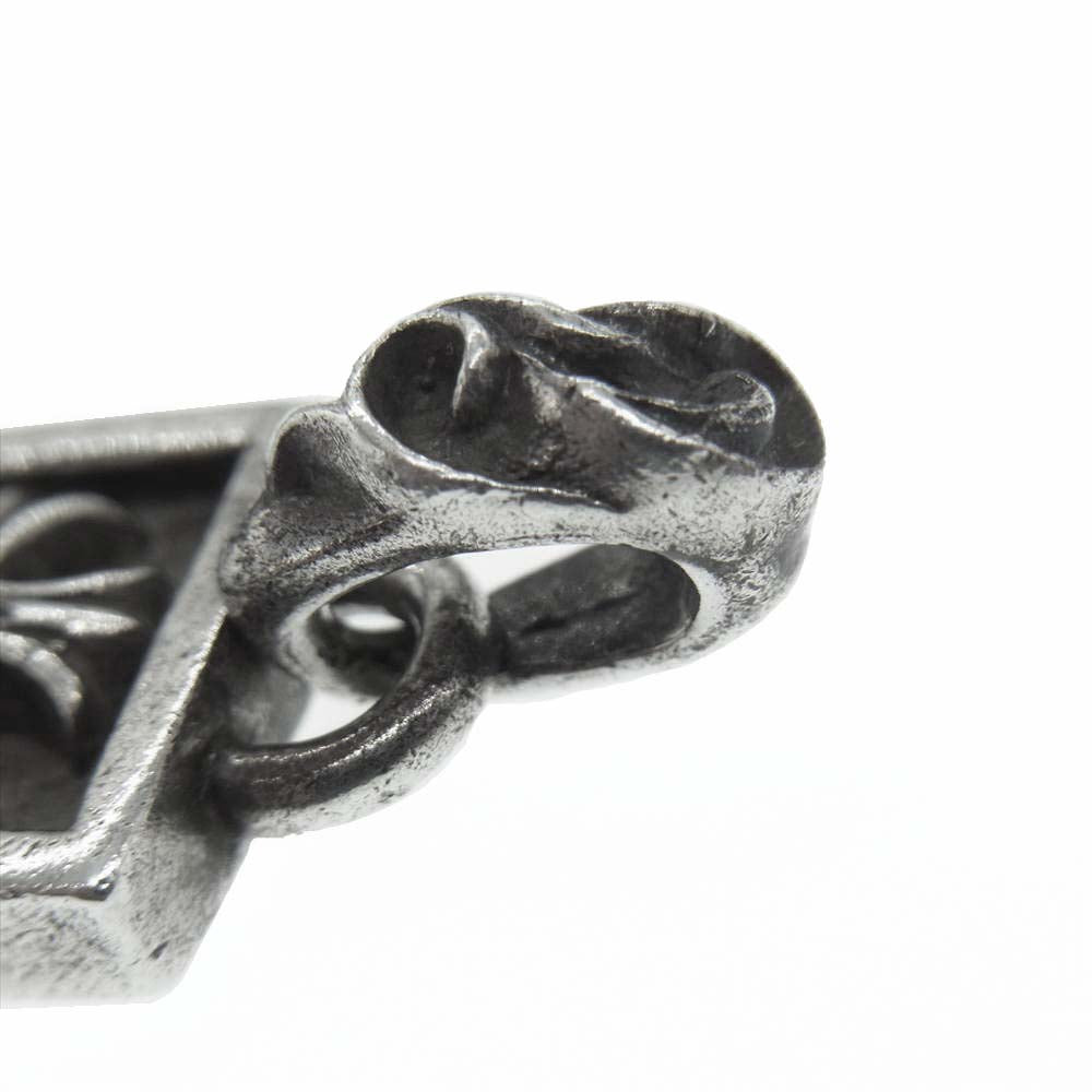 CHROME HEARTS クロムハーツ（原本無） フレームド CHプラス ダイヤ チャーム シルバー系【中古】