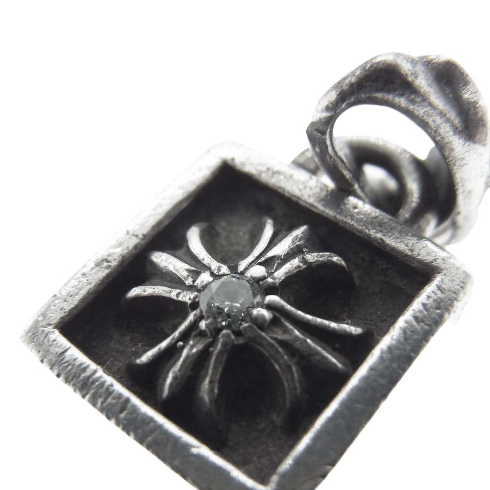 CHROME HEARTS クロムハーツ（原本無） フレームド CHプラス ダイヤ チャーム シルバー系【中古】