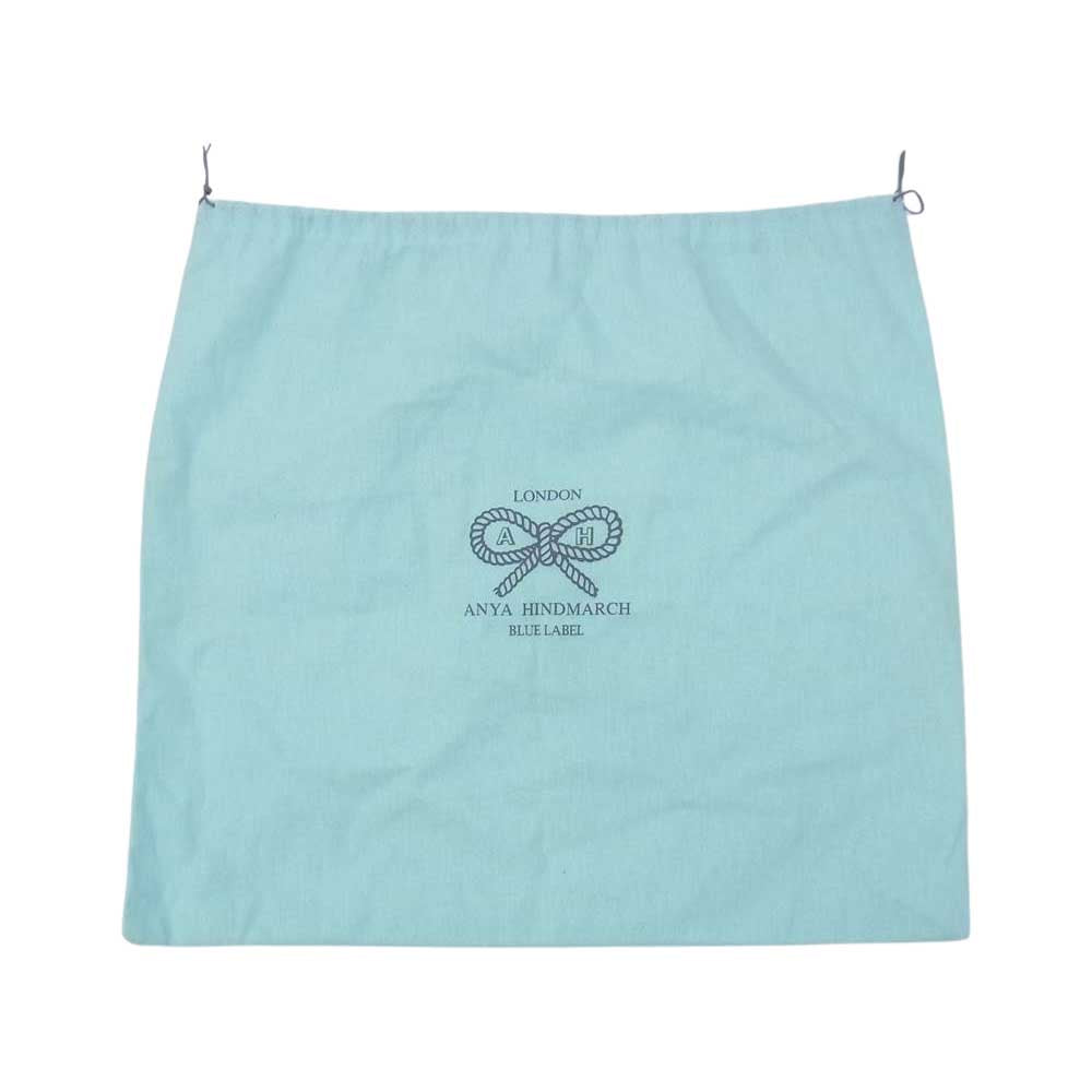 Anya Hindmarch アニヤ・ハインドマーチ 猫 キャット プリント ハンド バッグ ブラウン系【中古】