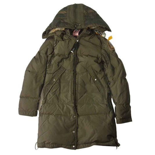 パラジャンパーズ WJCKMA33 マスターピースシリーズ ダウン ジャケット カーキ系 XS【中古】