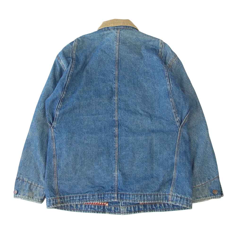 RALPH LAUREN ラルフローレン 白タグ デニム カバーオール ジャケット インディゴブルー系 M【中古】