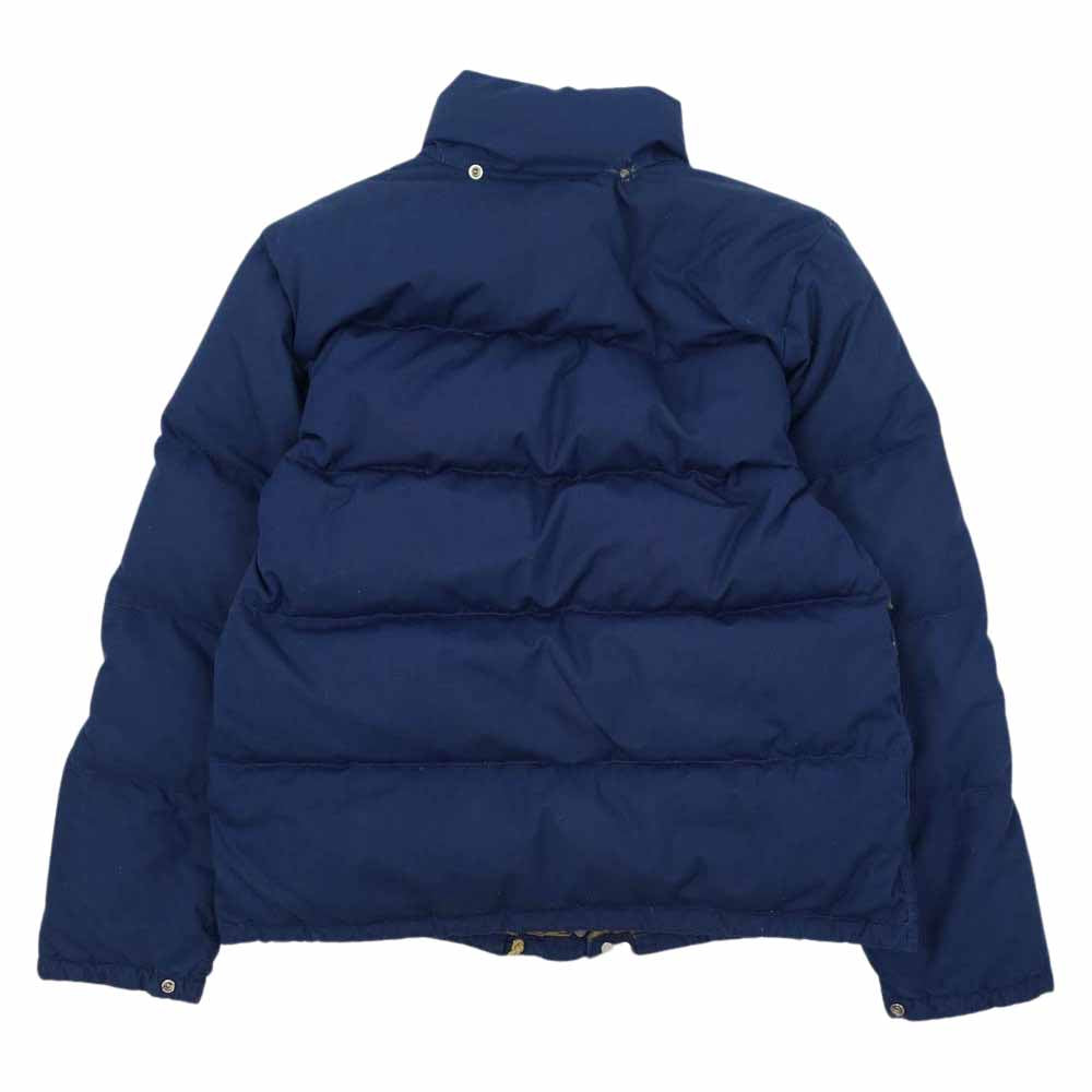 THE NORTH FACE ノースフェイス 80‘s 茶タグ YKKジップ ダウン ジャケット ネイビー系 L【中古】