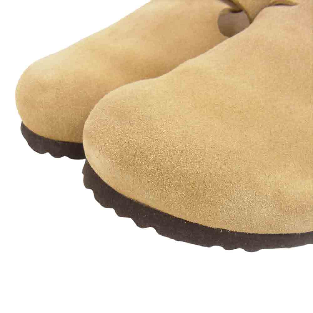 BIRKENSTOCK ビルケンシュトック LONDON NARROW FIT ロンドン スエード ナロー フィット シューズ ベージュ系 42【中古】
