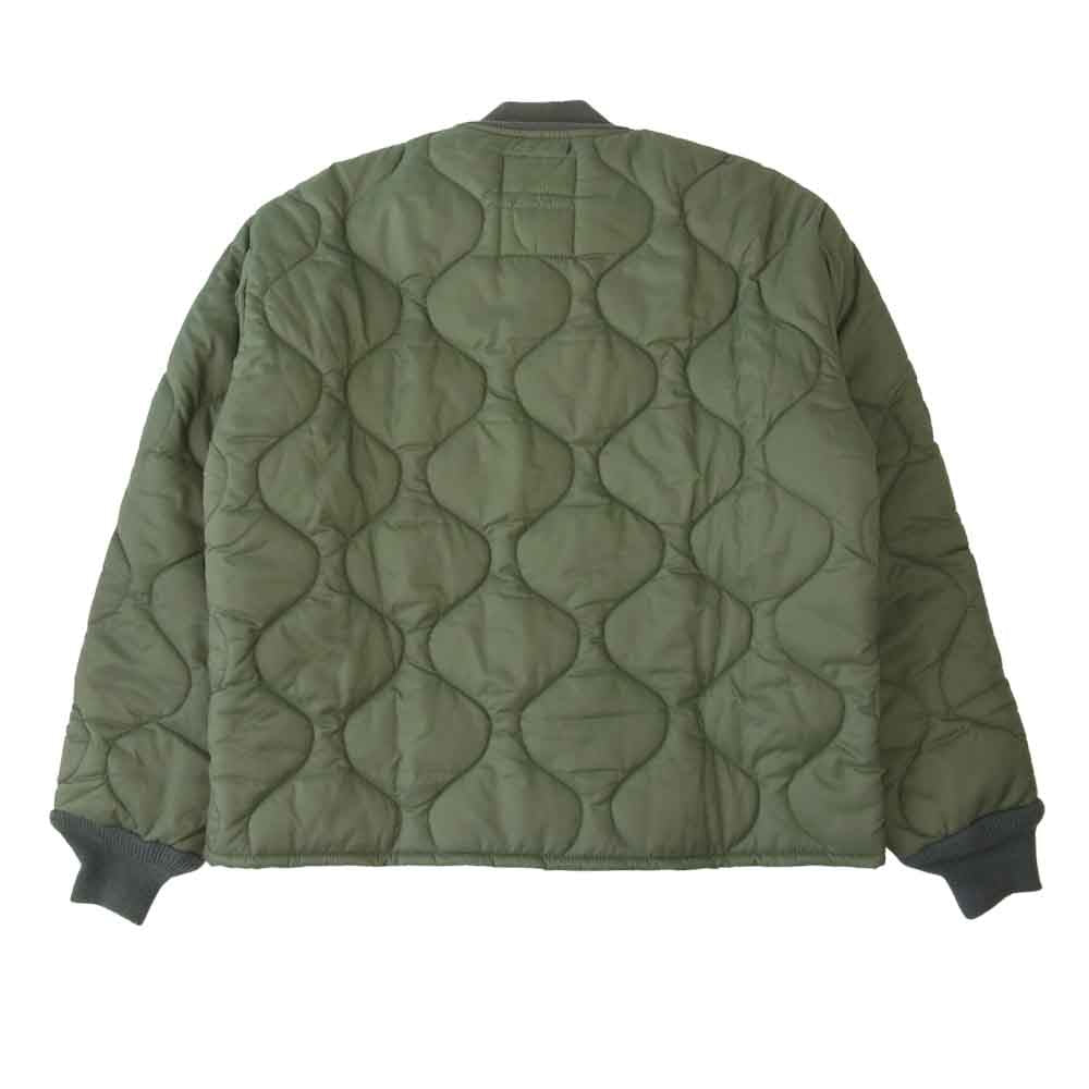 ユーエスエアフォース 90ｓ cwu-9P キルティングジャケット カーキ系 L【中古】