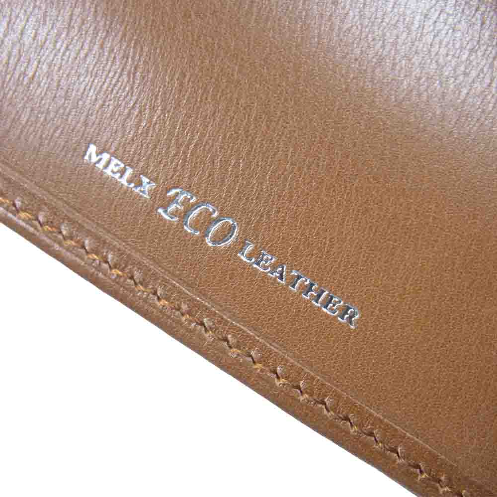 キプリス 8371 二つ折り レザー ウォレット 財布 ブラウン系【中古】