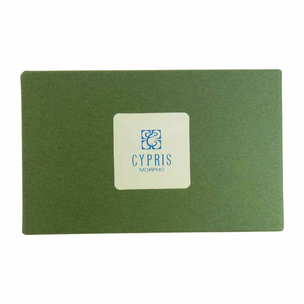 キプリス 5454 コードバン レザー キーケース ブラック系【中古】
