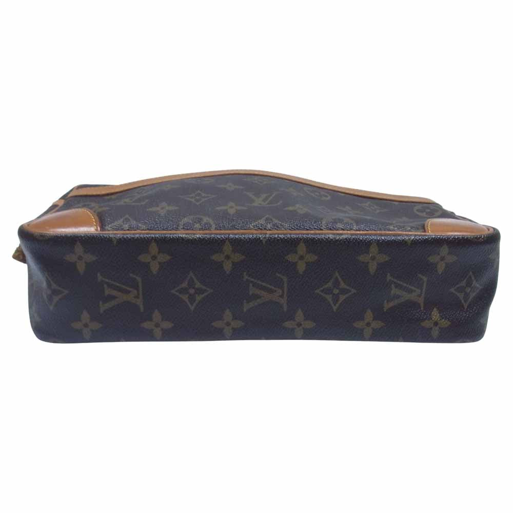 LOUIS VUITTON ルイ・ヴィトン M51845 モノグラム コンビエーニュ28 セカンド バッグ ダークブラウン系【中古】