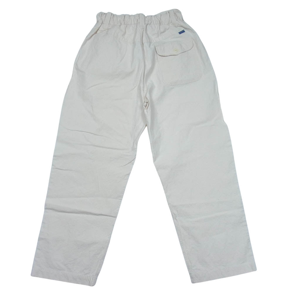 ナスングワム  ITA WORK PANTS イタリア軍ワークパンツ リメイク オフホワイト系 2【中古】