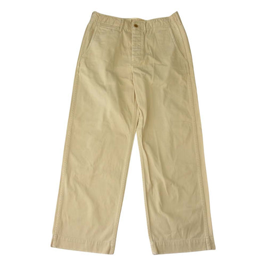 FULLCOUNT フルカウント 1218 U.S. ARMY ヴィンテージ加工 チノ パンツ ベージュ系 32【中古】