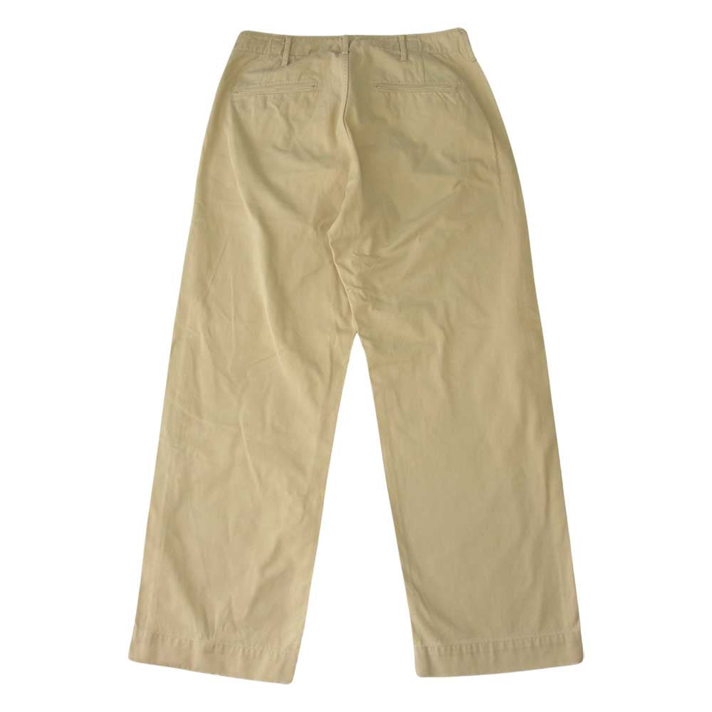 FULLCOUNT フルカウント 1218 U.S. ARMY ヴィンテージ加工 チノ パンツ ベージュ系 32【中古】