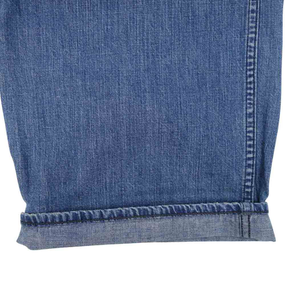FULLCOUNT フルカウント 1202-1 8oz USN デッキパンツ USN SEAMENS TROUSER ミリタリー パンツ ブルー系 32【中古】