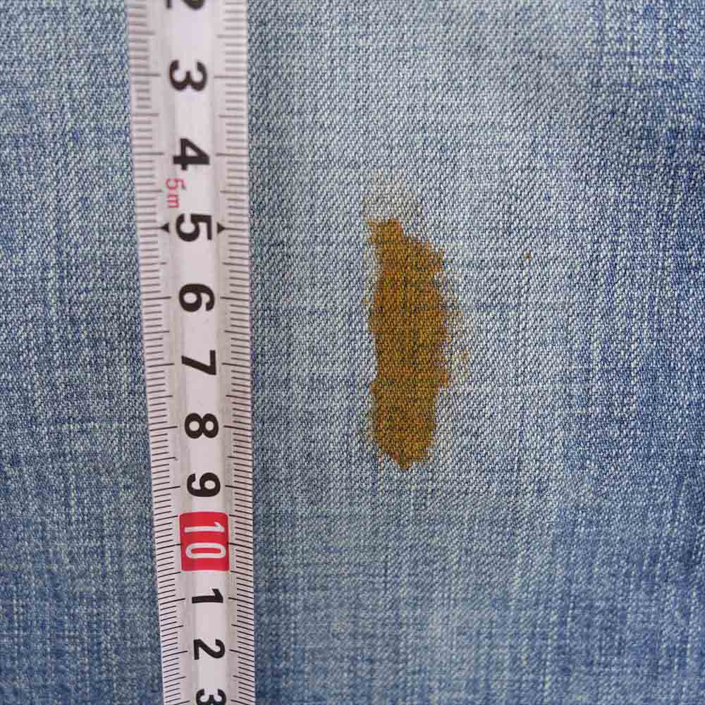 FULLCOUNT フルカウント 1202-1 8oz USN デッキパンツ USN SEAMENS TROUSER ミリタリー パンツ ブルー系 32【中古】