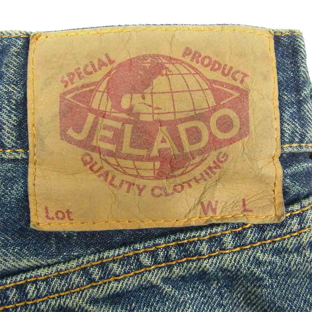 JELADO ジェラード 66 DENIM V/F ヴィンテージ加工 デニム パンツ インディゴブルー系 32【中古】