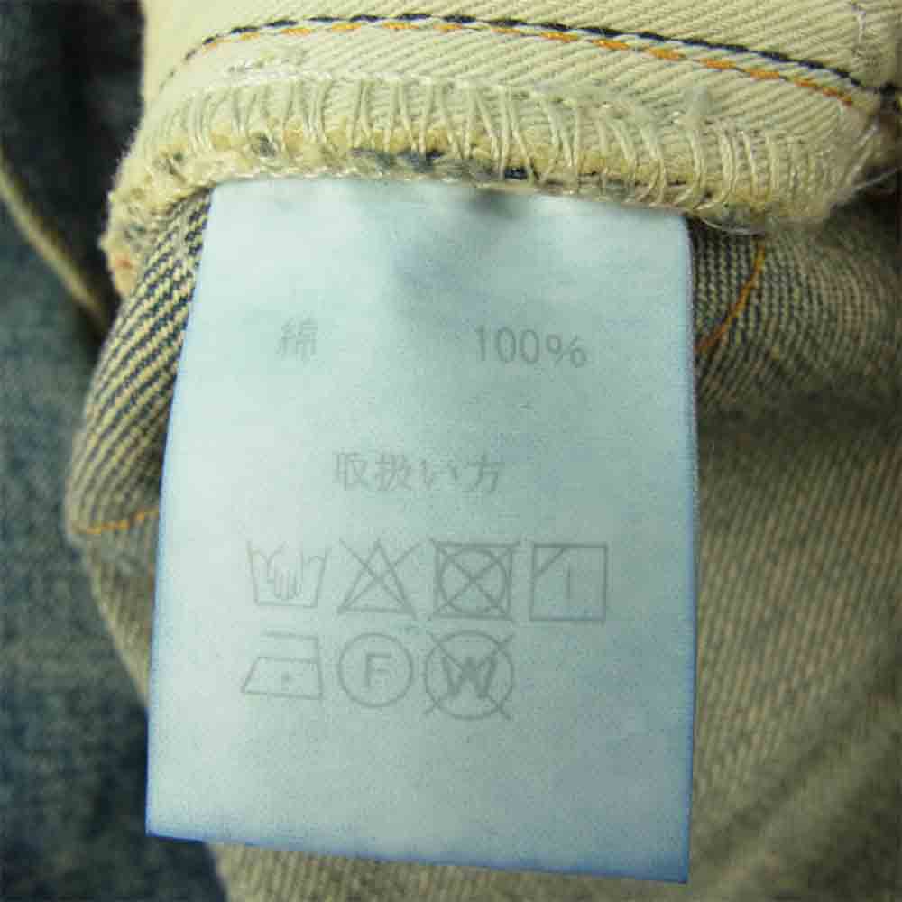 JELADO ジェラード 66 DENIM V/F ヴィンテージ加工 デニム パンツ インディゴブルー系 32【中古】