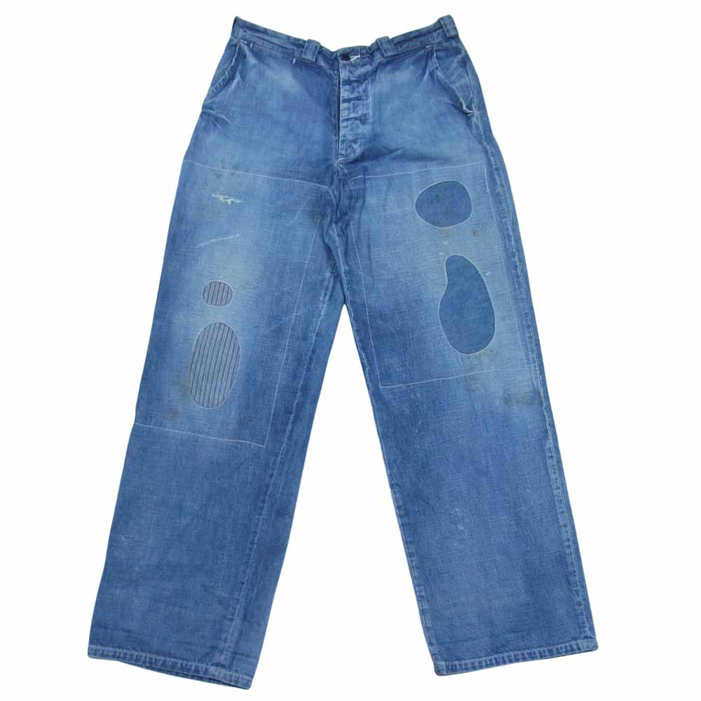 JELADO ジェラード Grind Work Trousers V/F グラインド ワーク トラウザーズ ヴィンテージ加工 デニムパンツ インディゴブルー系 M【中古】
