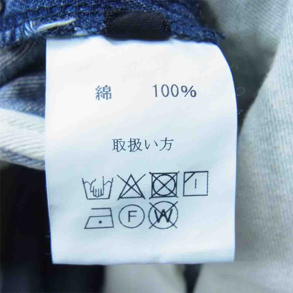 JELADO ジェラード Grind Work Trousers V/F グラインド ワーク トラウザーズ ヴィンテージ加工 デニムパンツ インディゴブルー系 M【中古】