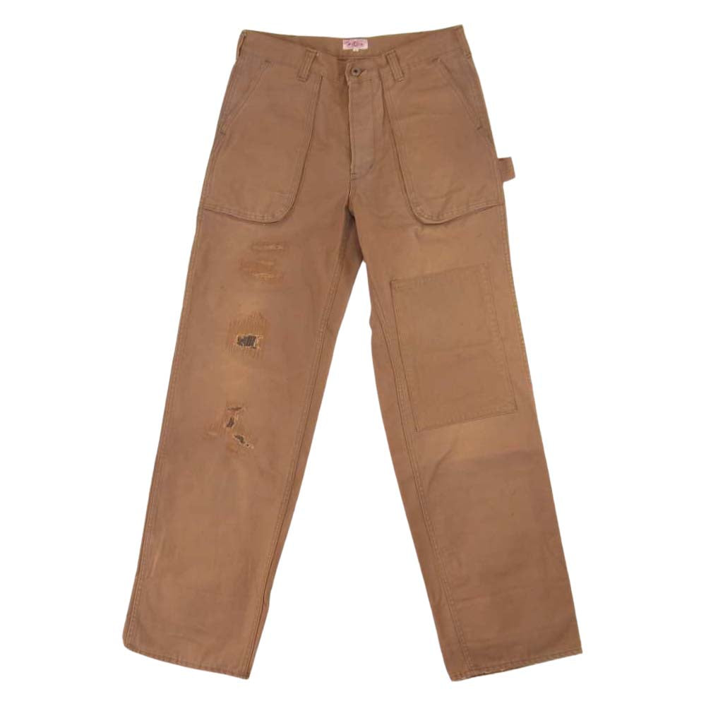JELADO ジェラード Signmakers Pants V/F サインメーカーズ ブラウンダック ヴィンテージ加工 ペインター ワーク パンツ ブラウン系 M【中古】