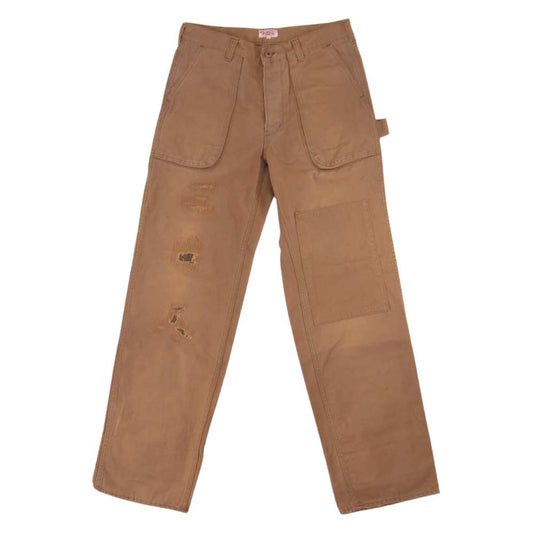 JELADO ジェラード Signmakers Pants V/F サインメーカーズ ブラウンダック ヴィンテージ加工 ペインター ワーク パンツ ブラウン系 M【中古】