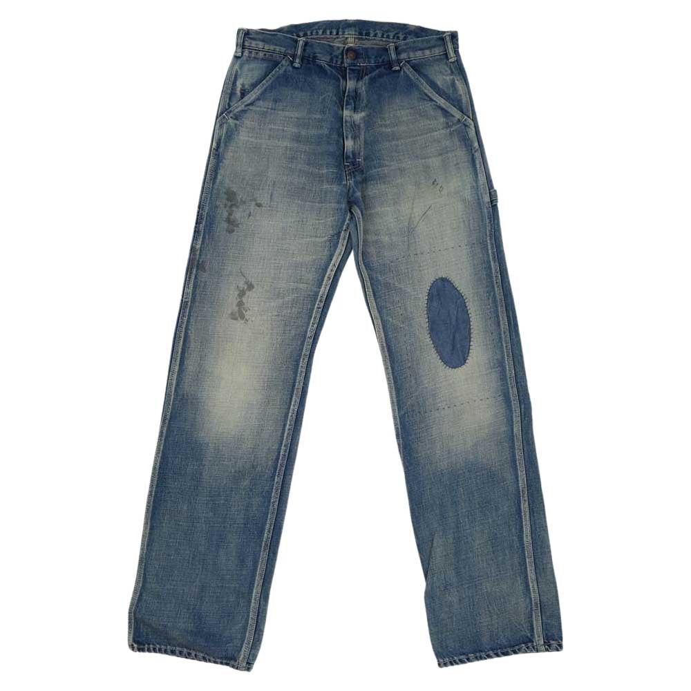 JELADO ジェラード Compton コンプトン V/F クラッシュインディゴ ヴィンテージ加工 ペインター デニム パンツ ブルー系 M【中古】