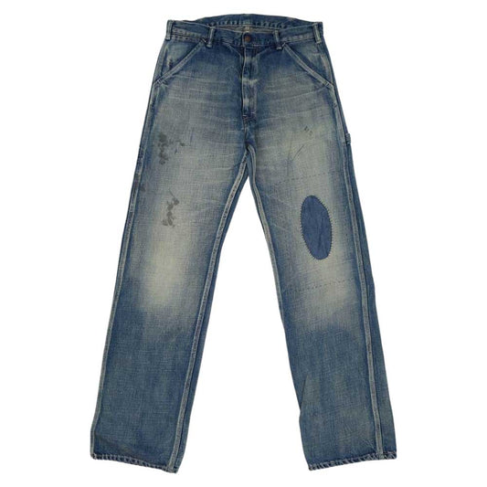 JELADO ジェラード Compton コンプトン V/F クラッシュインディゴ ヴィンテージ加工 ペインター デニム パンツ ブルー系 M【中古】