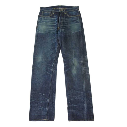 JELADO ジェラード 44DENIM ユーズド加工 デニム パンツ　 インディゴブルー系 32【中古】