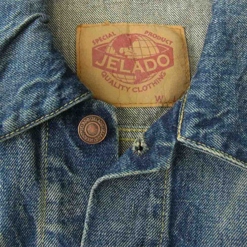 JELADO ジェラード 3rd Type Denim Jacket ヴィンテージ フィニッシュ デニム ジャケット インディゴブルー系 M【中古】