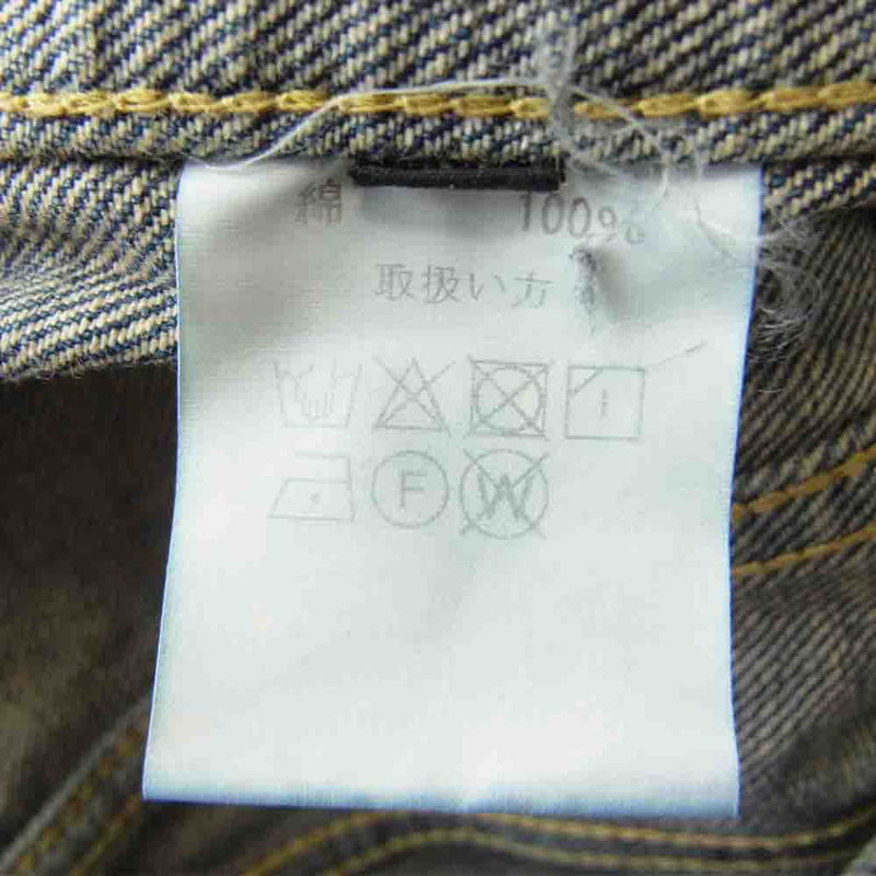 JELADO ジェラード 3rd Type Denim Jacket ヴィンテージ フィニッシュ デニム ジャケット インディゴブルー系 M【中古】