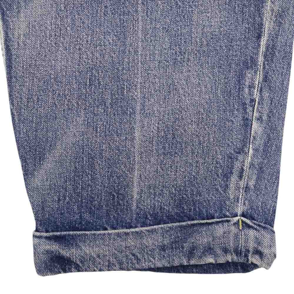 ネクサスセブン RMA-NYT-P0B DAMAGED BUGGY DENIM CHINO PANTS ダメージ加工 バギー デニム チノ パンツ インディゴブルー系【中古】