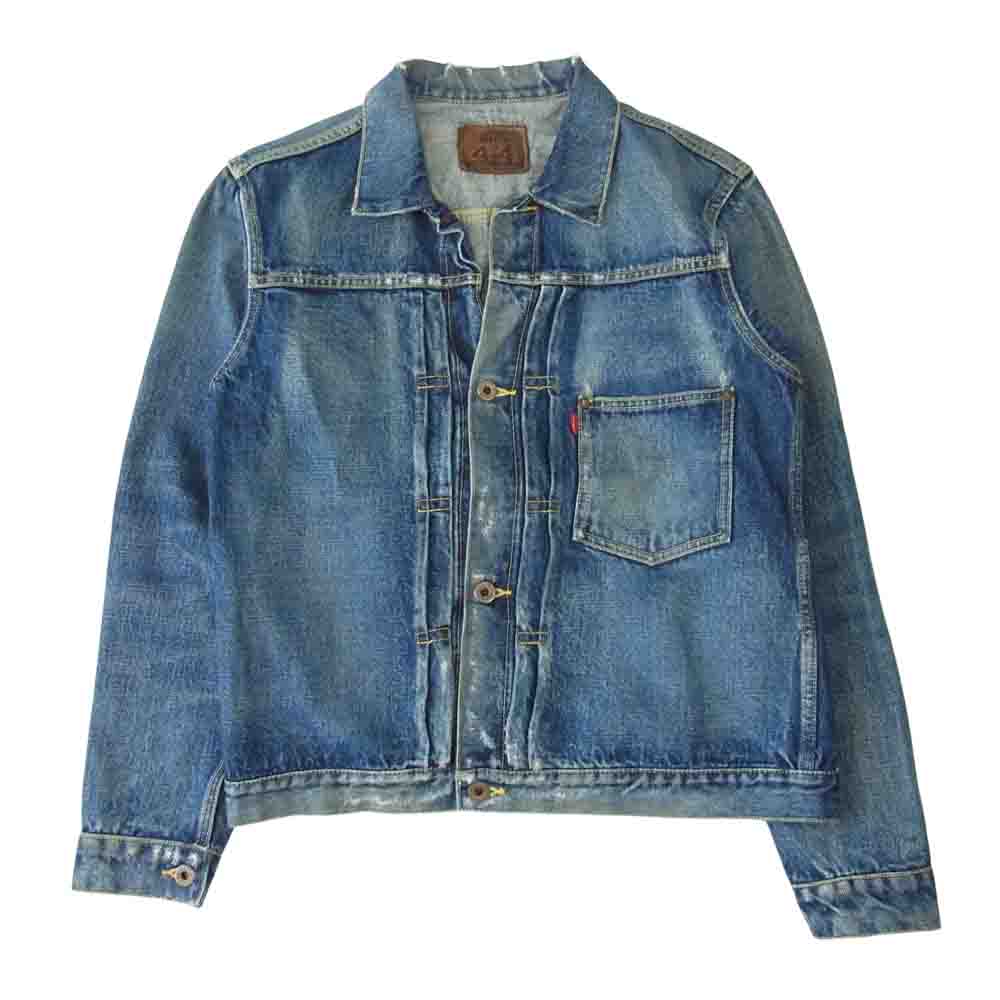 JELADO ジェラード 44DENIM JACKET VINTAGE FINISH ヴィンテージ加工 デニム ジャケット インディゴブルー系 M【中古】