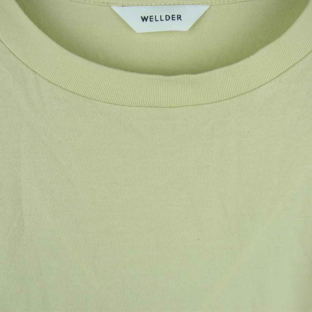ウェルダー 21SS WM21SC11 Embroidery Half Sleeve T-Shirt エンブロイダリー ポケット付き 半袖 Tシャツ イエロー系 5【中古】