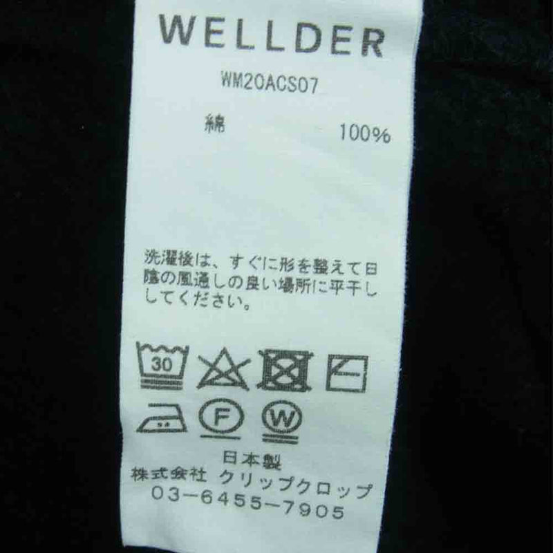 ウェルダー WM20ACS07 ラウンジ スウェット パンツ 裏起毛 コットン 日本製 ブラック系 4【中古】
