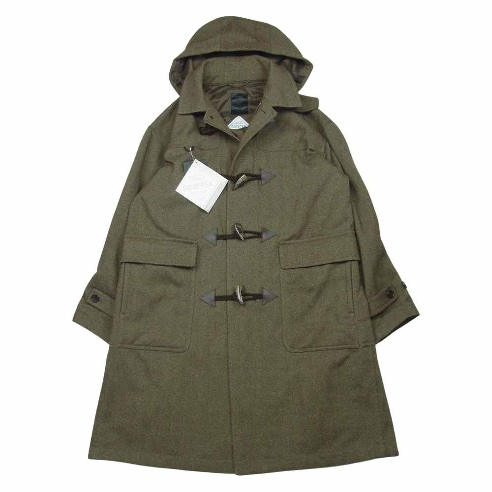 ダイワピア 21AW BJ-20021W GORE-TEX INFINIUM TECH TWEED DUFFLE COAT ゴアテックス テック ツイード ダッフル コート グレイッシュブラウン系 L【新古品】【未使用】【中古】