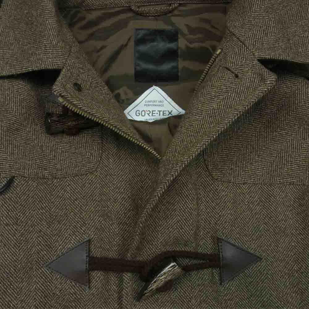 ダイワピア 21AW BJ-20021W GORE-TEX INFINIUM TECH TWEED DUFFLE COAT ゴアテックス テック ツイード ダッフル コート グレイッシュブラウン系 L【新古品】【未使用】【中古】